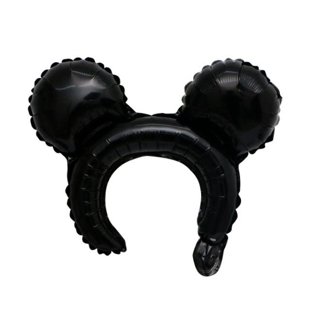 Balon Foil Bando / Headband Ballon Bentuk Kepala Hewan, Mickey, Minnie