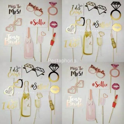 Photo Props / Party Props / Photoprops Aksesoris Foto Booth Bridal Shower