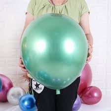 Balon Latex / Lateks Chrome Jumbo Size 24 Inch