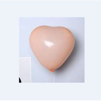 Balon Latex / Lateks Bentuk Hati Macaron / Love Macaron Size 10 inch