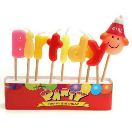 Lilin Ulang Tahun Birthday Girl / Birthday Girl Candle