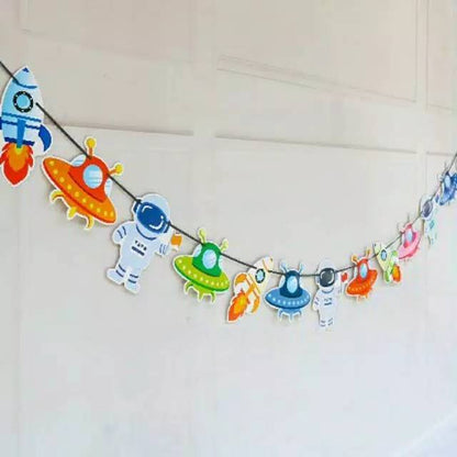 Bunting / Banner Astronot / Rocket