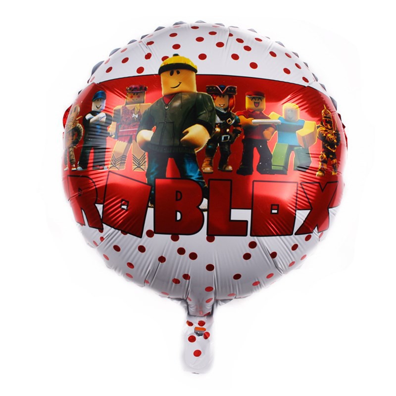 Balon Foil Bulat Roblox Size 45 cm