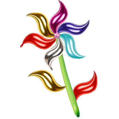 1 Balon Foil S Shape Jumbo Size 24 inch