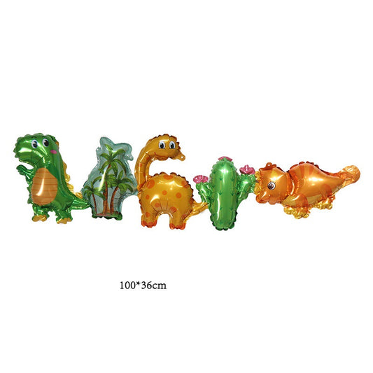 Balon Foil Link / Sambung Dinosaurus Set