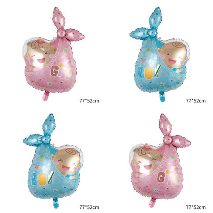 Balon Foil Baby Carrier Cloth / Gendongan Bayi Size 77 x 52 cm