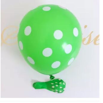 Balon Lateks/Latex Polkadot 12 inch High Quality Tebal