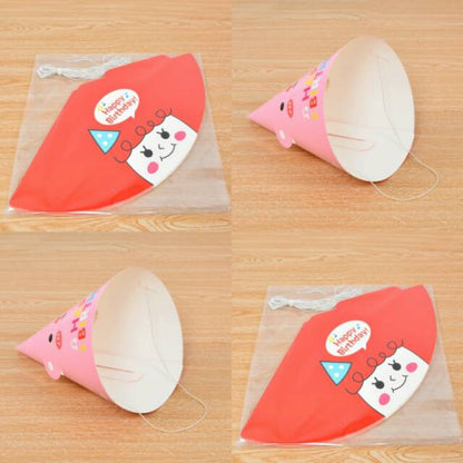 Korean Cute Party Hat/ Topi Pesta Ulang Tahun Lucu Bear, Chick, Girl