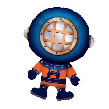 Set isi 3 Balon Foil Deep Sea Diver