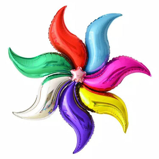 1 Balon Foil S Shape Jumbo Size 18 inch