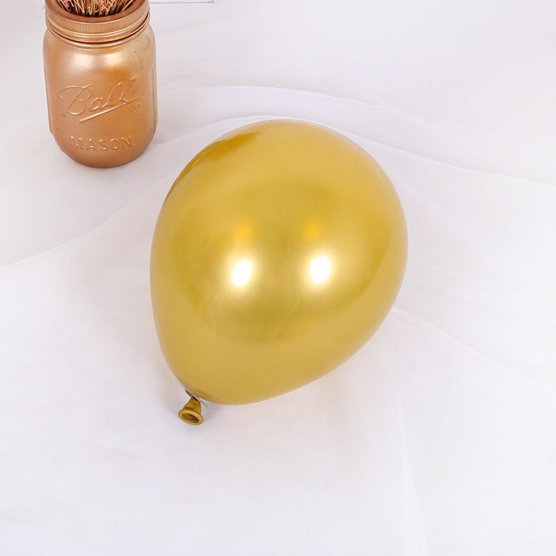 Balon Latex / Lateks Chrome Size 5 inch