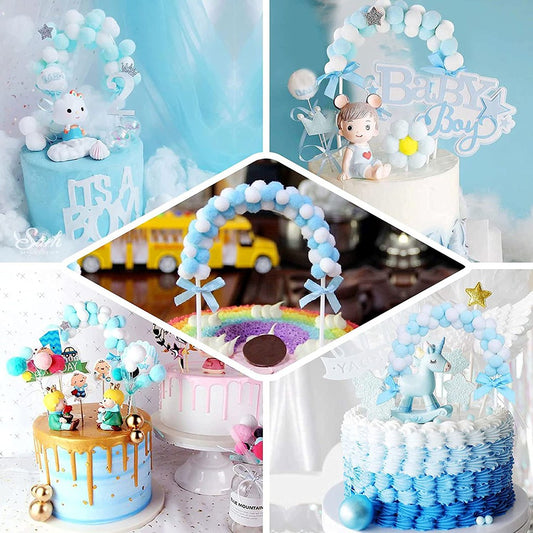 Cake Topper / Topper Kue Pompom Arch