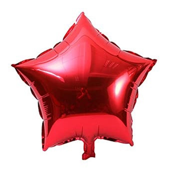 Balon Foil Bintang / Star Size 10 inch ( 25 cm )