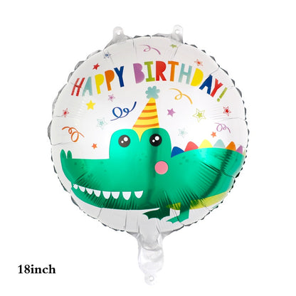 Set isi 5 Balon Foil Crocodile