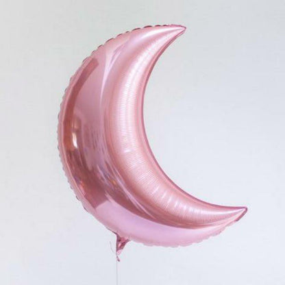 Balon Foil Crescent Moon / Bulan Sabit Size 22 inch / 55 cm