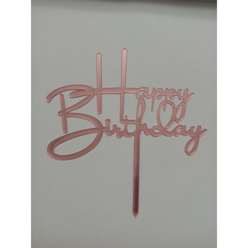 Cake Topper Acrylic / Topper Kue Akrilik Happy Mothers Day / Best Mom / We Love You Mommy / Daddy