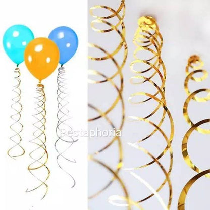 6 pcs Spiral Swirl Decoration / Dekorasi Spiral Gantung