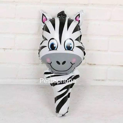 Balon Foil Pentung / Tongkat / Tenis Kepala Hewan / Animal Head