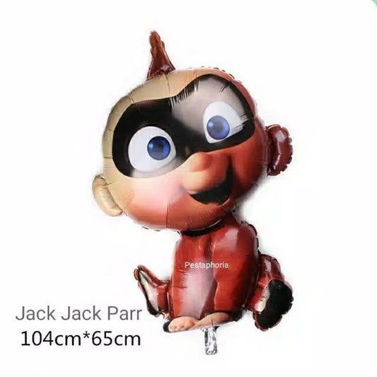 Balon Foil Incredibles Jack Jack Parr Size Jumbo 104 cm