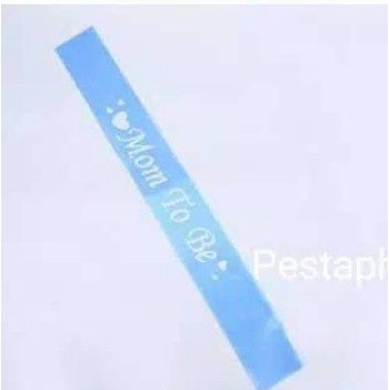 (Tidak Bisa Custom) Selempang / Sash Groom To Be, Birthday Boy, Its A Boy, It's A Girl, Bride To Be, Mom To Be