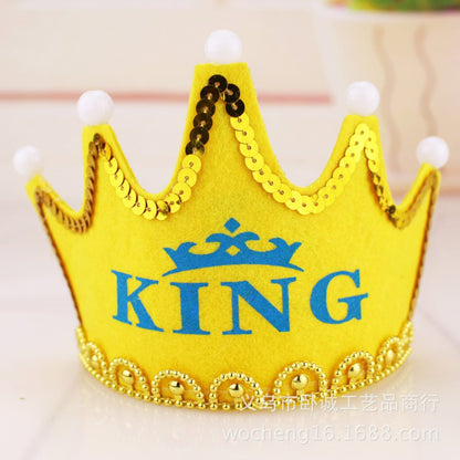 Mahkota LED/Crown LED Happy Birthday/Mahkota King/Princess