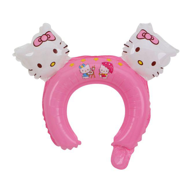 Balon Foil Bando / Headband Ballon Hello Kitty, Donald Tsum Tsum, Mickey Minnie Tsum Tsum