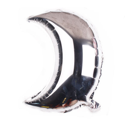 Balon Foil Crescent Moon / Bulan Sabit Size 18 inch / 45 cm