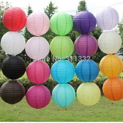 Lampion Kertas Gantung 25 cm / Hanging Paper Lantern