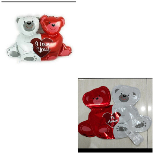 Balon Foil Couple Bear Mini