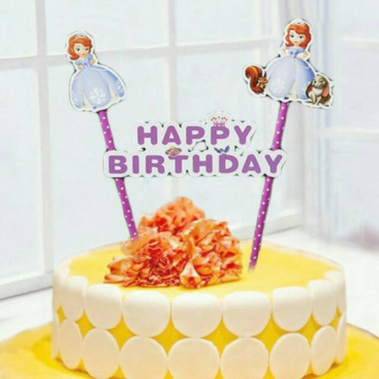 Cake Topper Happy Birthday Sofia The First