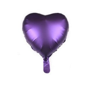 Balon Foil Hati / Love Satin Matte Size 45 cm