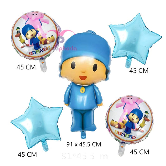 Set isi 5 Balon Foil Pocoyo