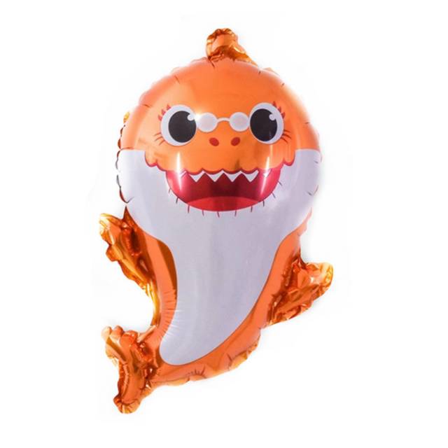 1 Set ( isi 5 Karakter ) Balon Foil Baby Shark Mini