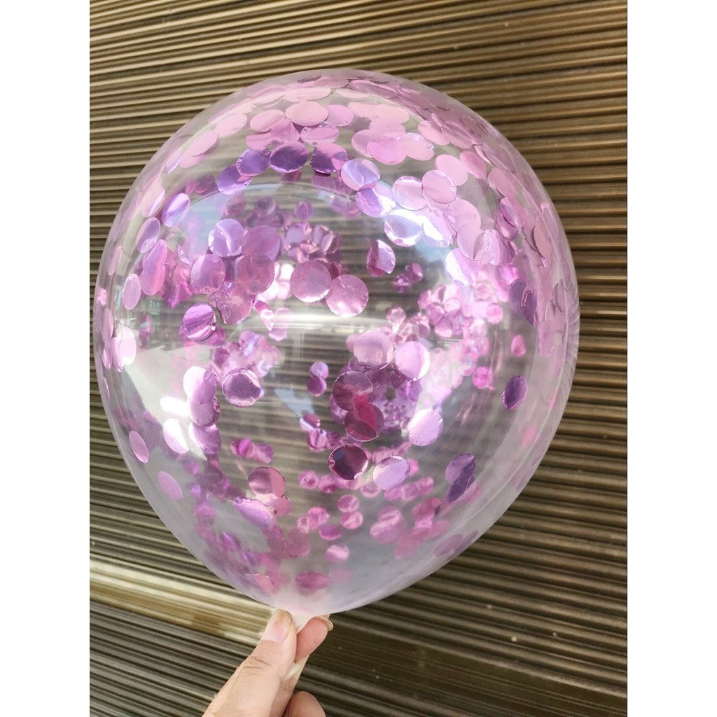 Balon Latex  / Lateks Confetti 12 inch