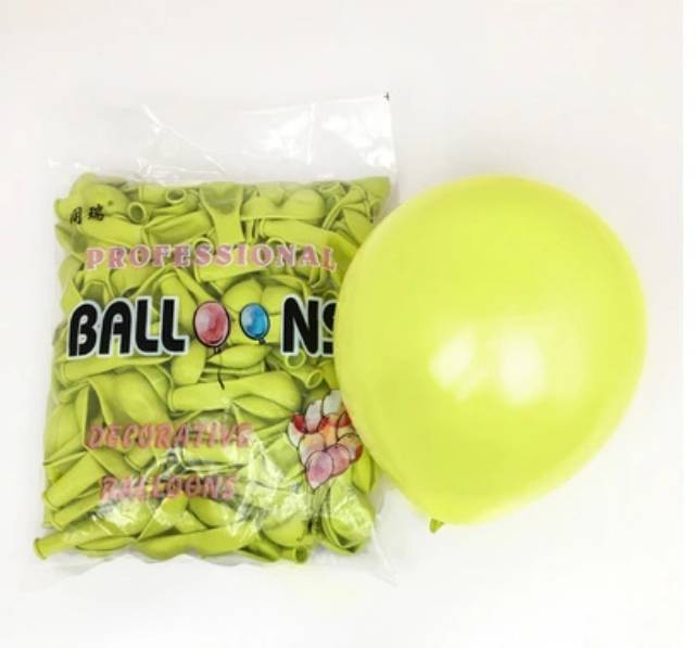Balon Latex / Lateks Macaron Size 5 inch