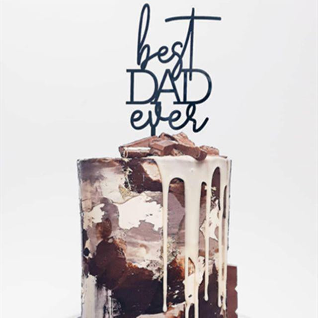 Cake Topper Acrylic / Akrilik Happy Birthday/Anniversary/Make A Wish/Best Dad Ever/Sweet Seventeen
