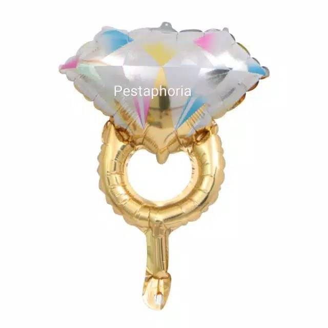 Balon Foil New Diamond Ring Mini