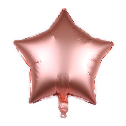 Balon Foil Bintang / Star Satin Matte Size 45 cm