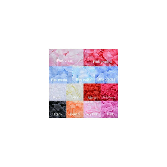 Rose Petal / Kelopak Bunga Mawar Sintestis / Tiruan