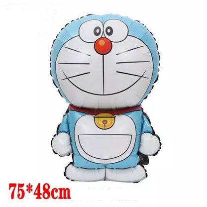 Balon Foil Doraemon & Dorami Size Medium