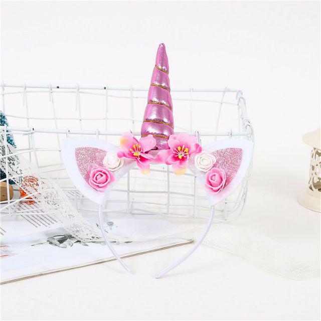 Bando Tanduk Unicorn / Unicorn Horn Headband