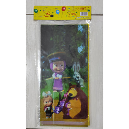 ( isi 10 pcs ) Plastik Snack Kartun / Goodie Bag Size Sedang 18 cm x 36 cm /  Bingkisan Ulang Tahun / Ultah