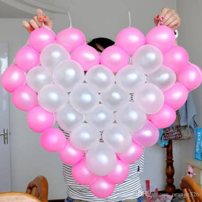 Jaring / Grid / Bingkai Balon Bentuk Hati / Love Size 88 cm