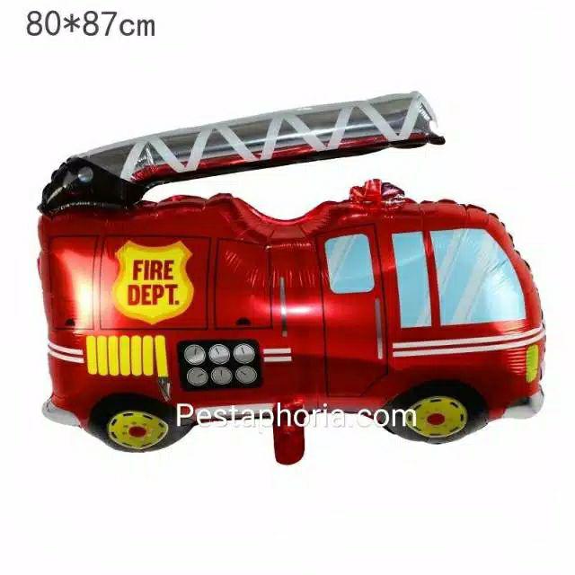 Balon Foil Fire Truck,  Dump Truck,  Police Car,  Ambulance,  Army ,  School Bus, Plane Jumbo
