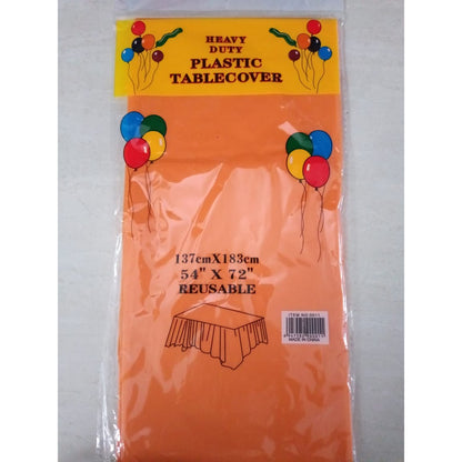 Taplak Meja Plastik Polos / Plastic Table Cover Polos
