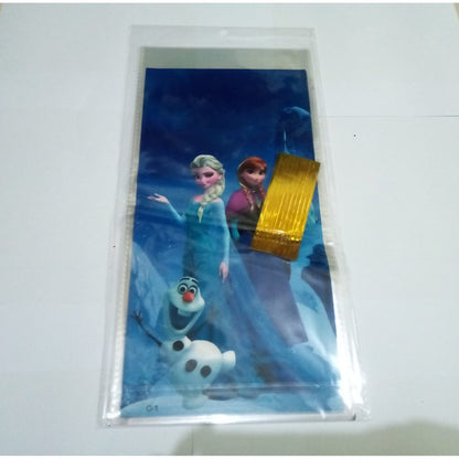 ( isi 10 pcs ) Plastik Snack Kartun / Goodie Bag Size Sedang 18 cm x 36 cm /  Bingkisan Ulang Tahun / Ultah