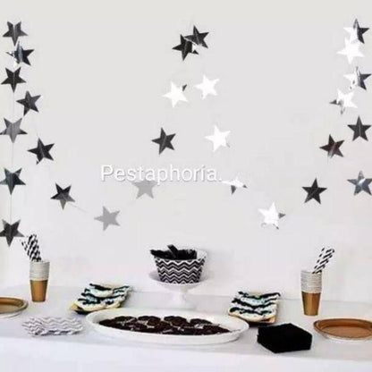 Star Party Garland Metalik 4 meter