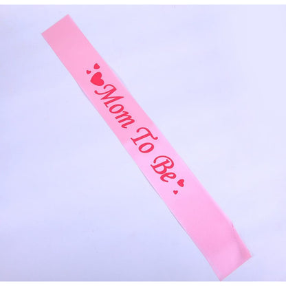 (Tidak Bisa Custom) Selempang / Sash Groom To Be, Birthday Boy, Its A Boy, It's A Girl, Bride To Be, Mom To Be