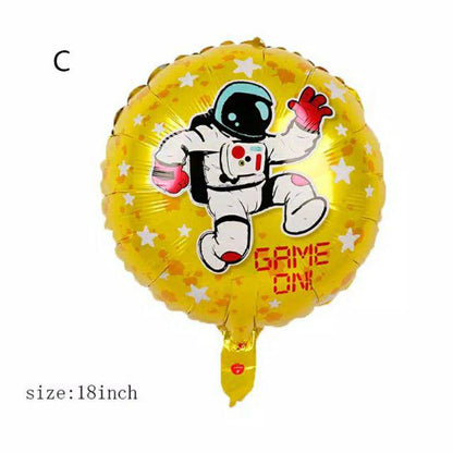 Balon Foil Astronout / Astronot / Rocket / Roket / UFO