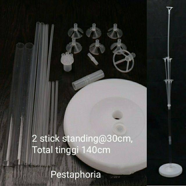 1 Set Standing Balon Base + Stand Set Ballon